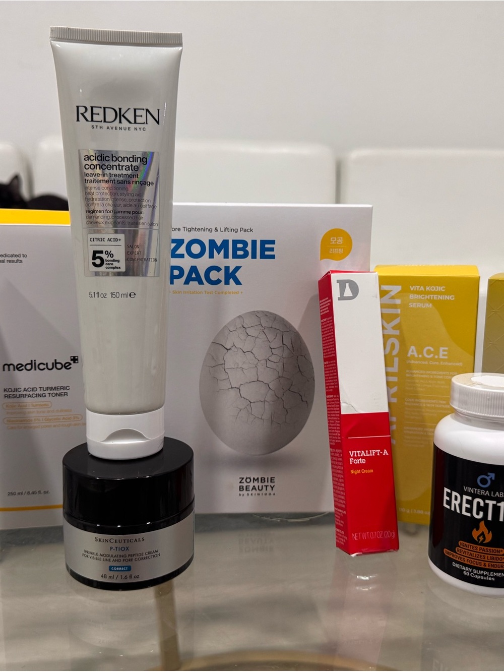 Redken Acidic Bonding Concentrate in white and silver tube